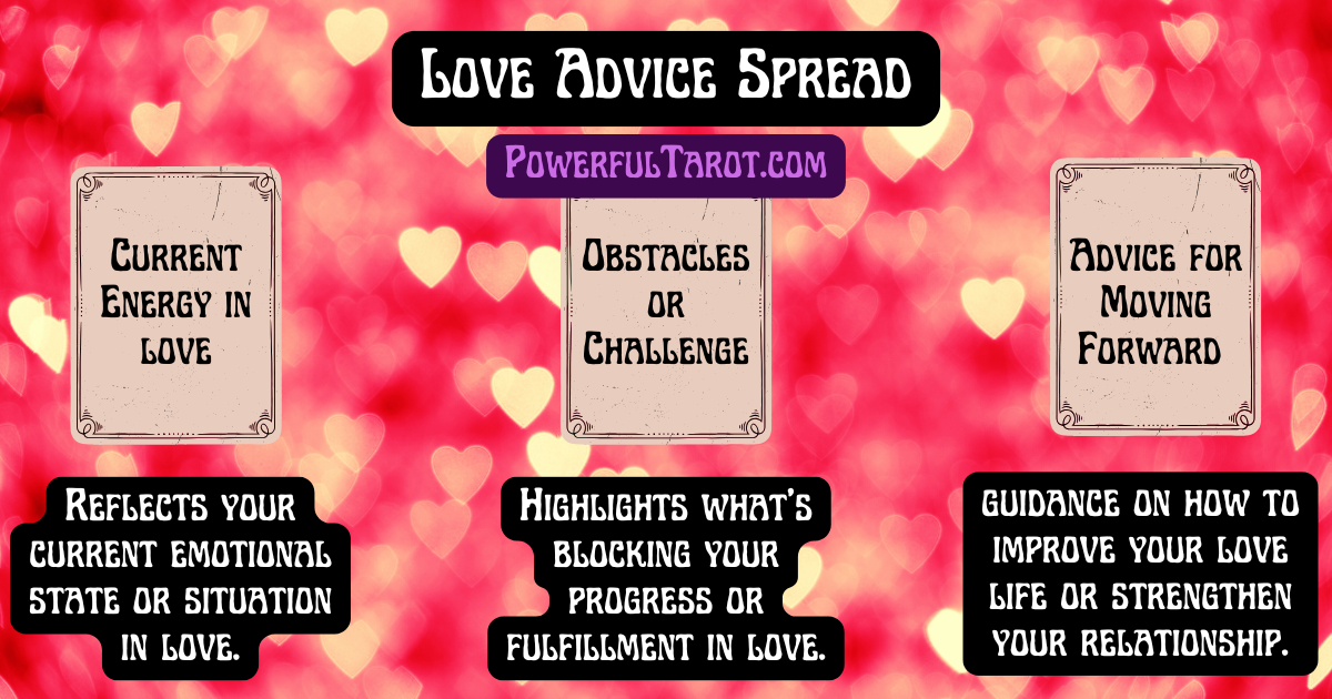 Advice tarot spreads love