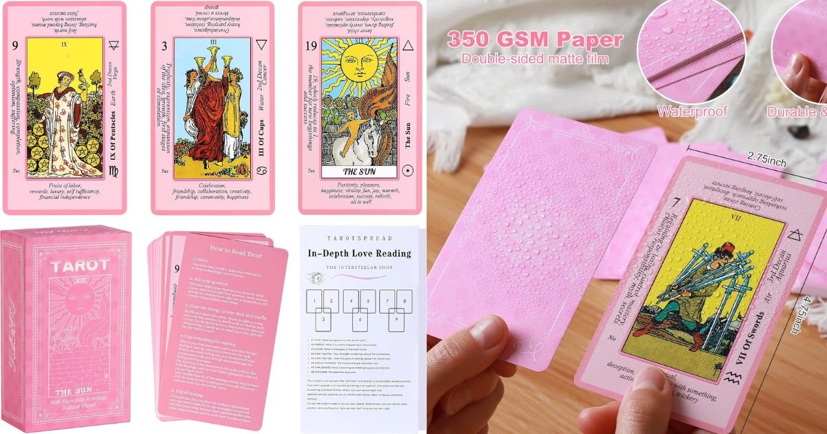 best tarot cards for beginners pink