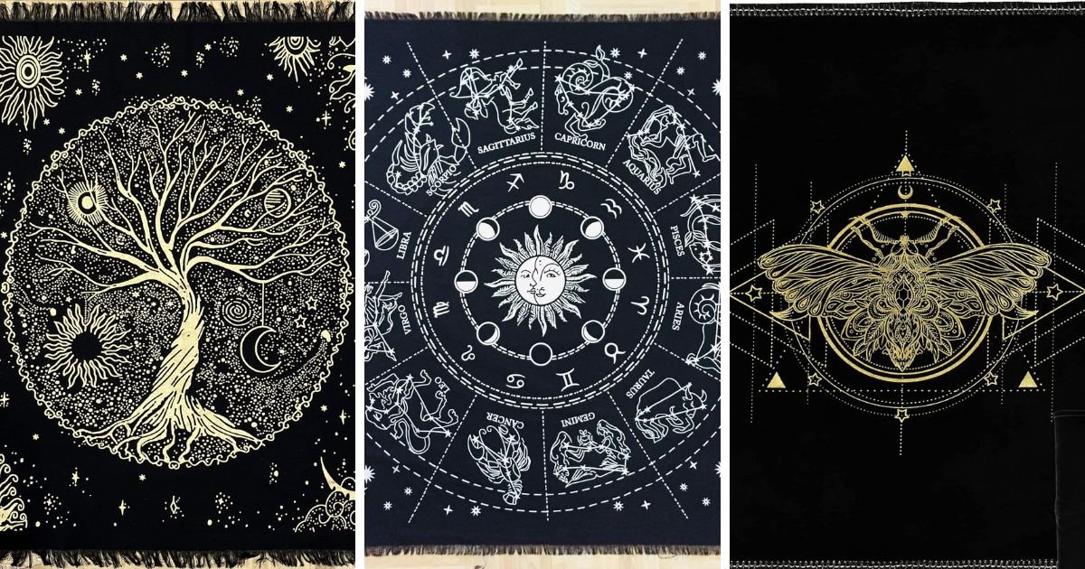 how to store tarot cards cloth