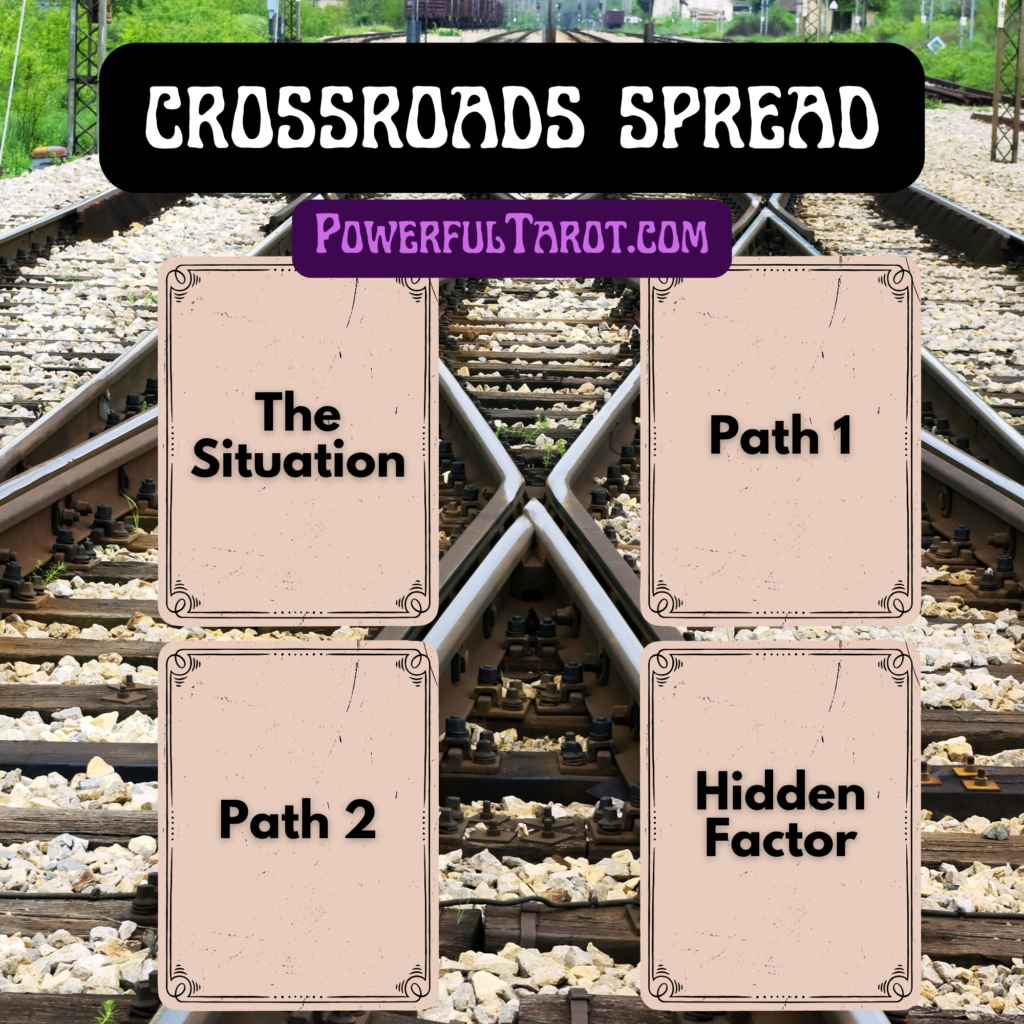 beginner tarot spreads crossroads