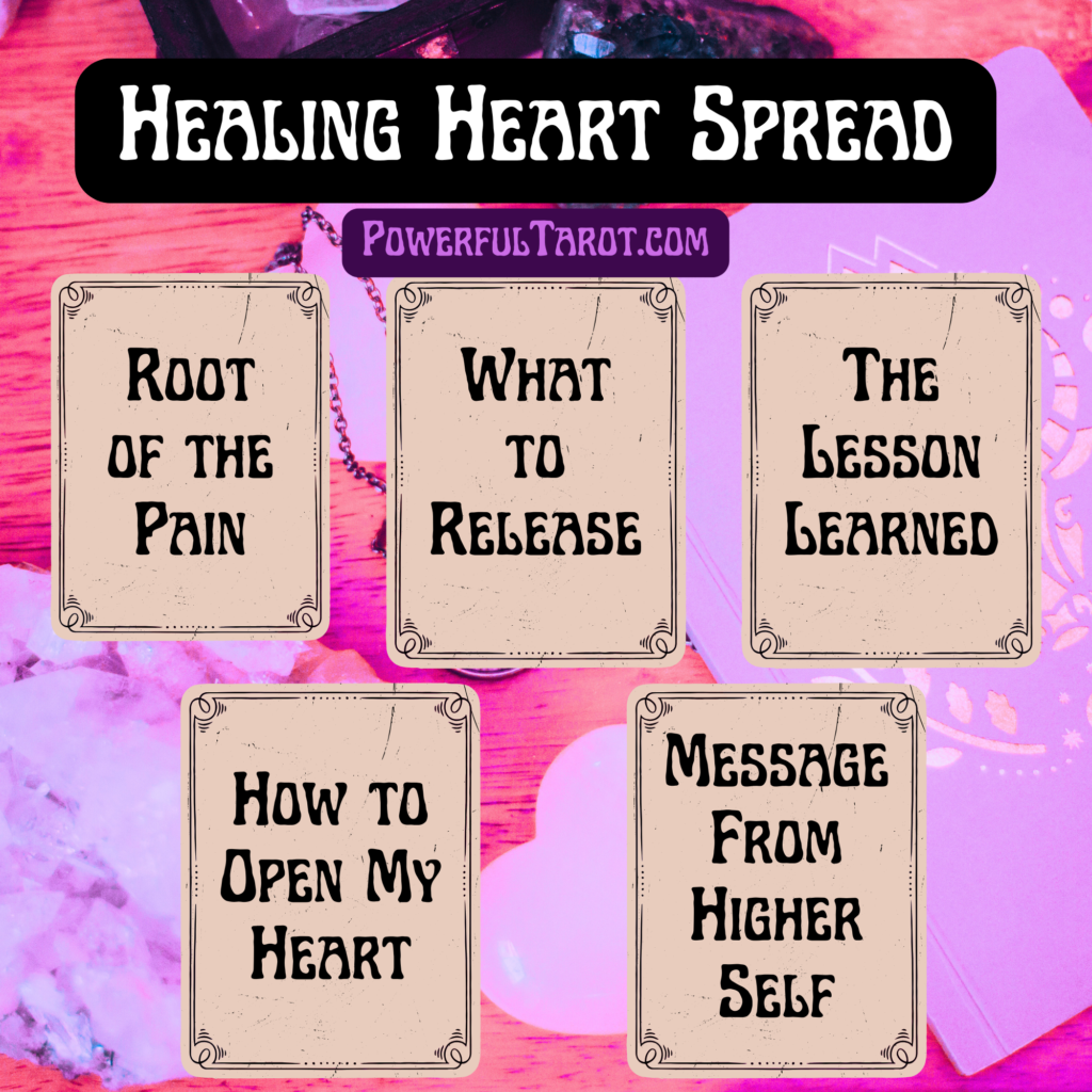 love spread tarot reading moving on